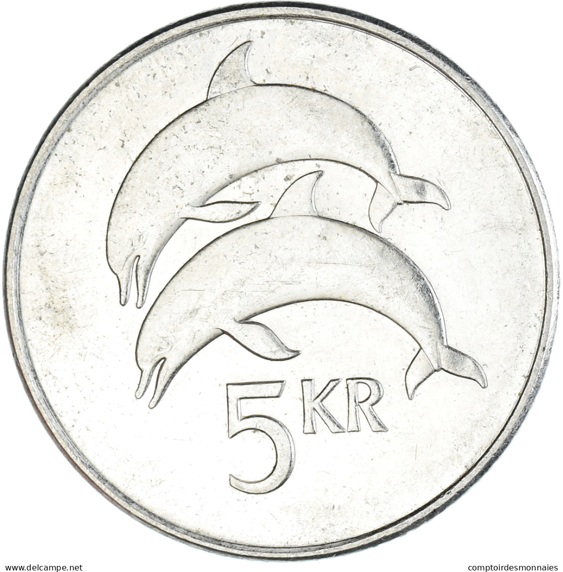 Monnaie, Islande, 5 Kronur, 1999 - Iceland
