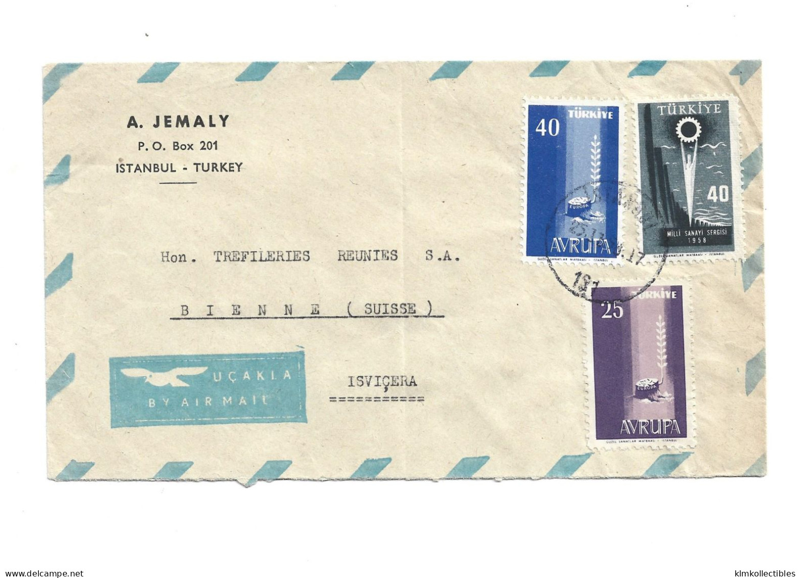 TURKEY TURKIYE - POSTAL HISTORY LOT - CENSORED CENSURE GEPRÜFT - Brieven En Documenten