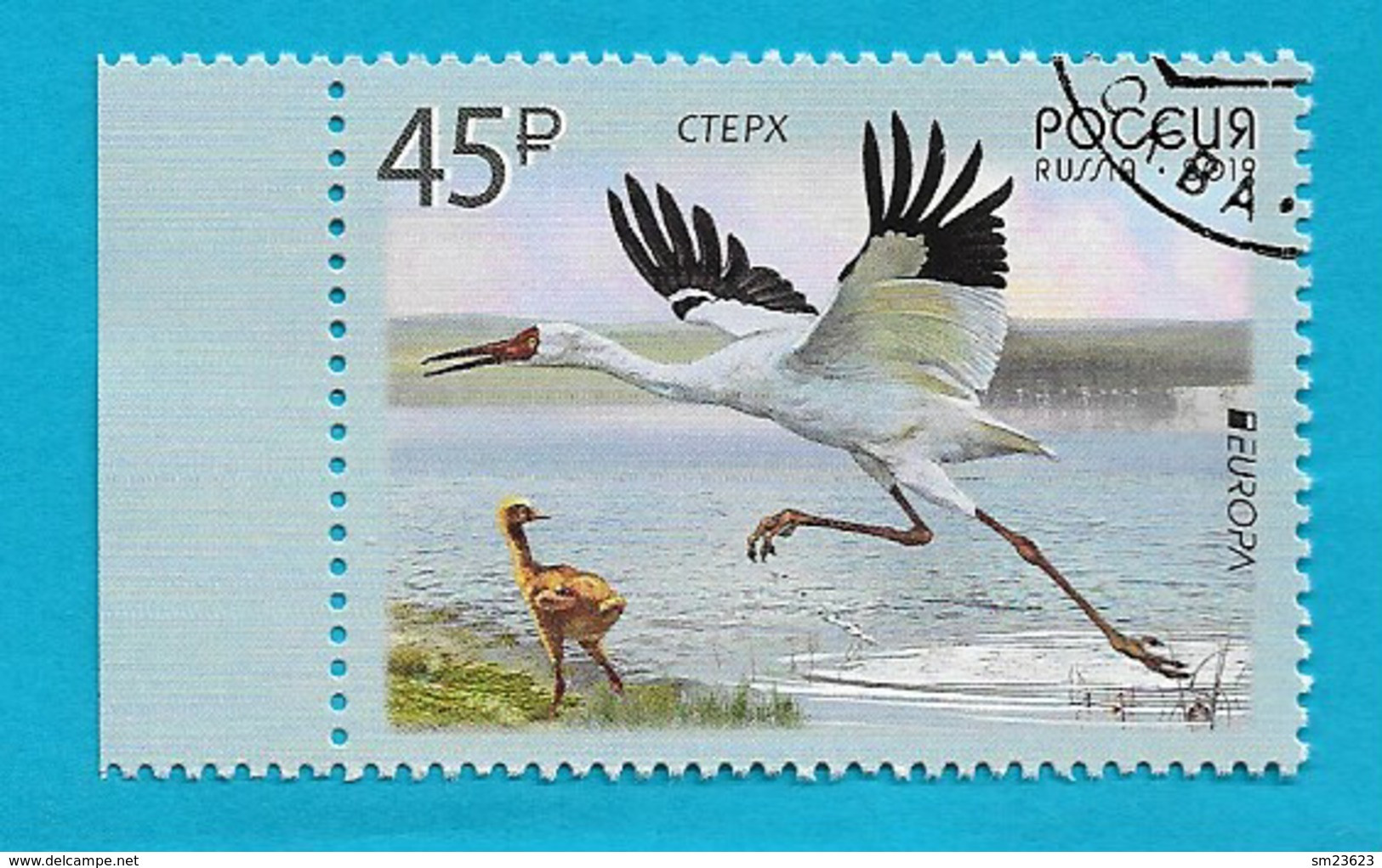 Russland / Russia 2019 , EUROPA CEPT Birds - Gestempelt / Fine Used / (o) - 2019