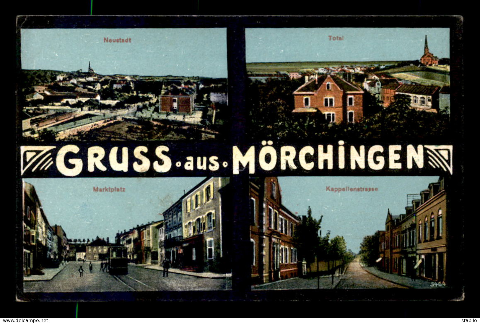 57 - MORHANGE - MORCHINGEN - MULTIVUES - CARTE COLORISEE - Morhange