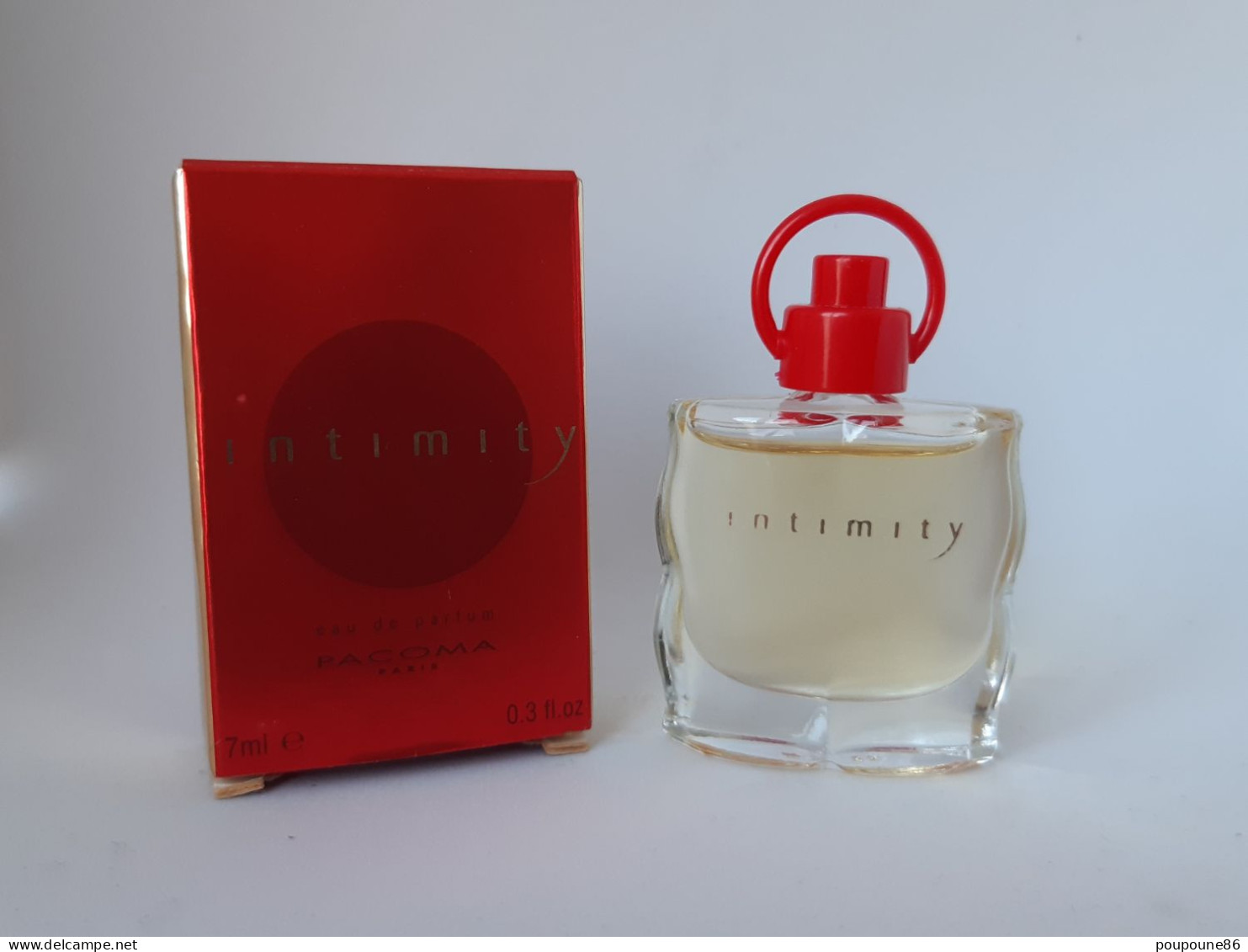 MINIATURE EAU PARFUM INTIMITY DE PACOMA - 7 Ml   AVEC SA BOITE - Miniatures Womens' Fragrances (in Box)