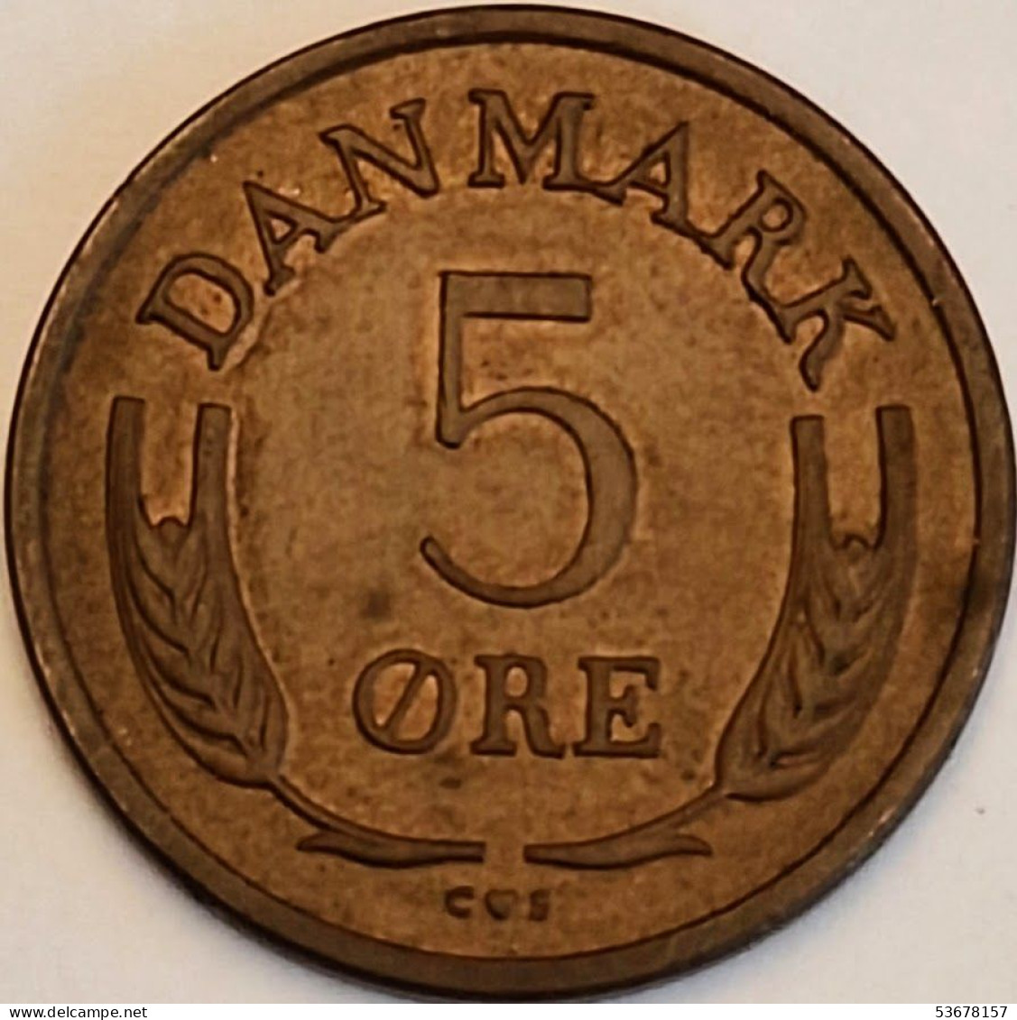 Denmark - 5 Ore 1963, KM# 848.1 (#3719) - Denmark