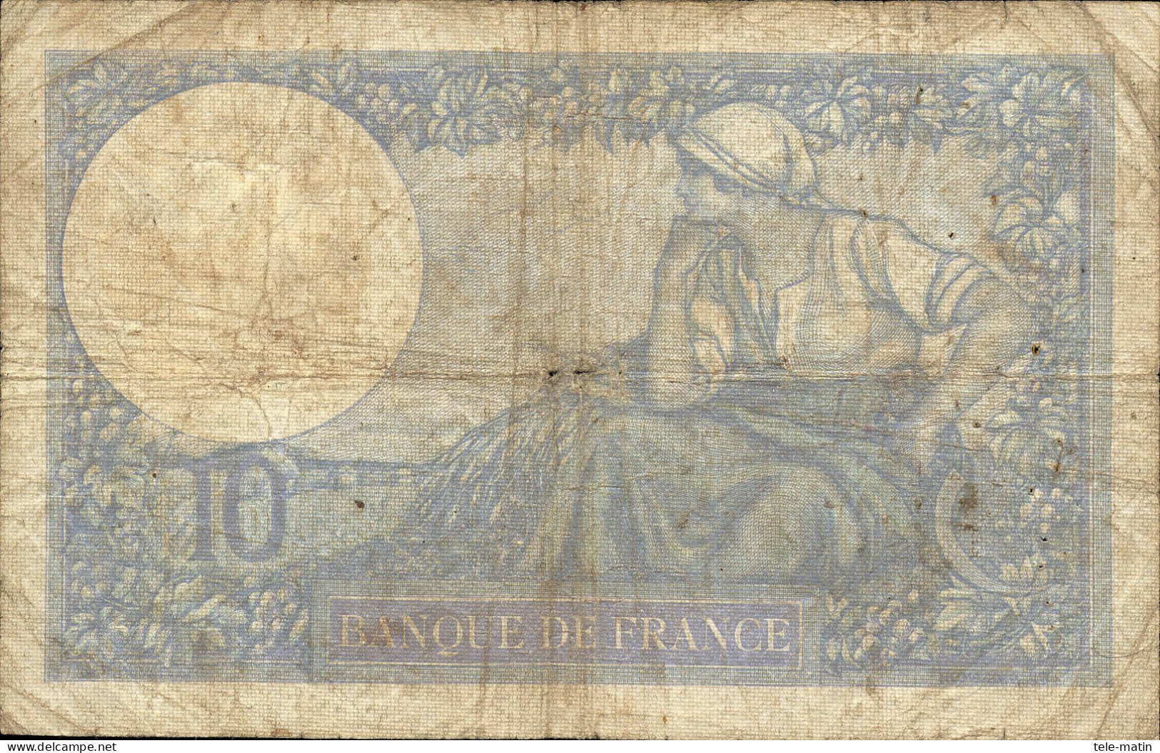 10Frs De 1940 ( Minerve ) - 10 F 1916-1942 ''Minerve''