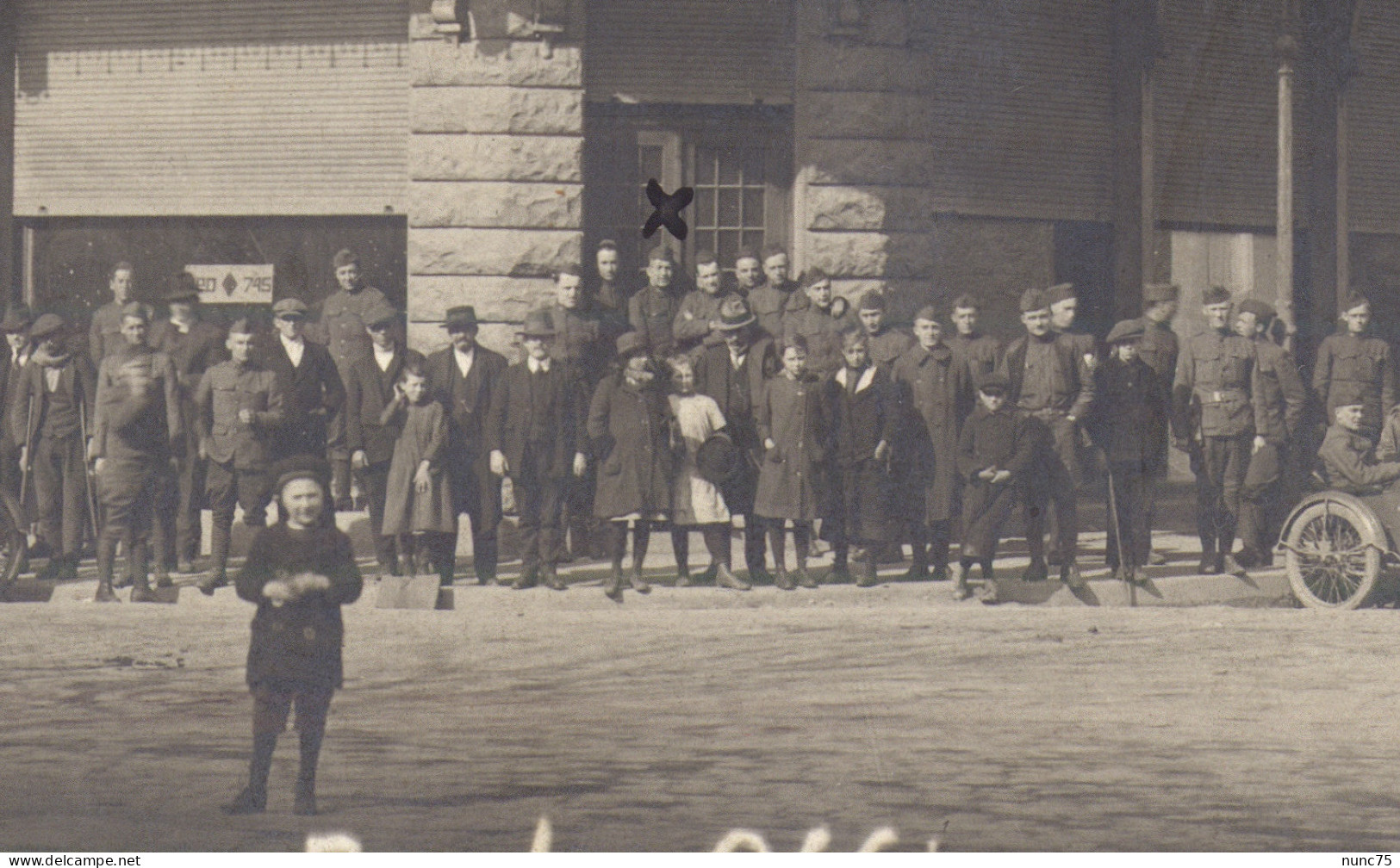 NEW - ESCH ALZETTE - 1919 - POST OFFICE WW1 Troupes Américaines AEF Soldiers 1ere Guerre Mondiale 1914 1918 Luxembourg - Esch-sur-Alzette