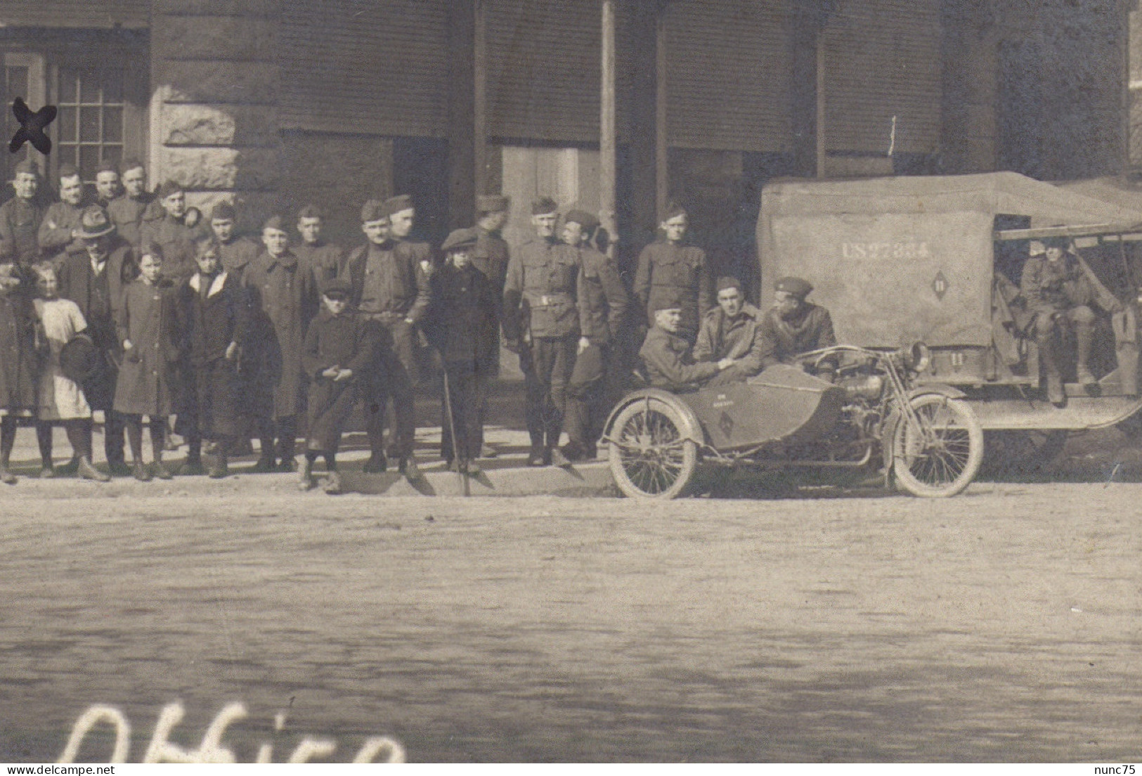 NEW - ESCH ALZETTE - 1919 - POST OFFICE WW1 Troupes Américaines AEF Soldiers 1ere Guerre Mondiale 1914 1918 Luxembourg - Esch-Alzette