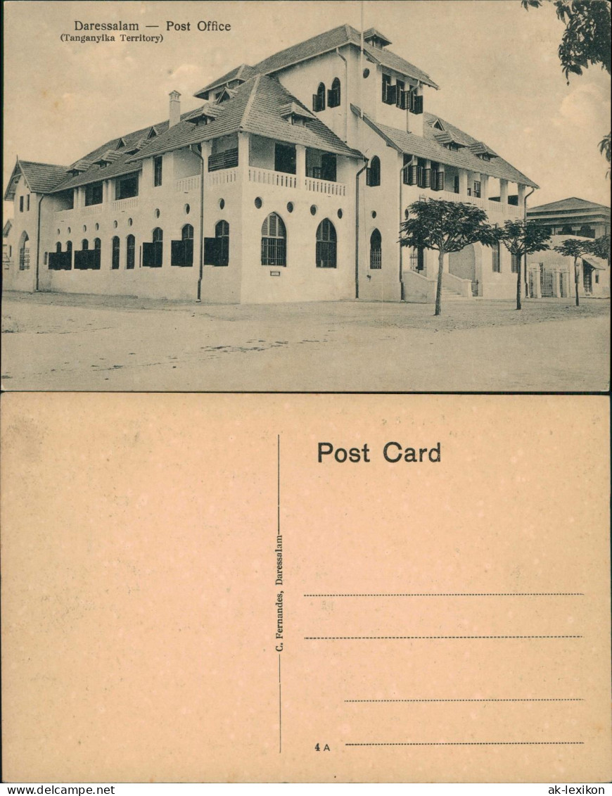 Daressalam Tanganyika Territory Post Office Tansania Deutsch Ostafrika 1922 - Tansania