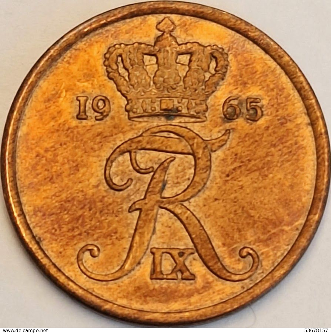 Denmark - 5 Ore 1965, KM# 848.1 (#3720) - Danimarca