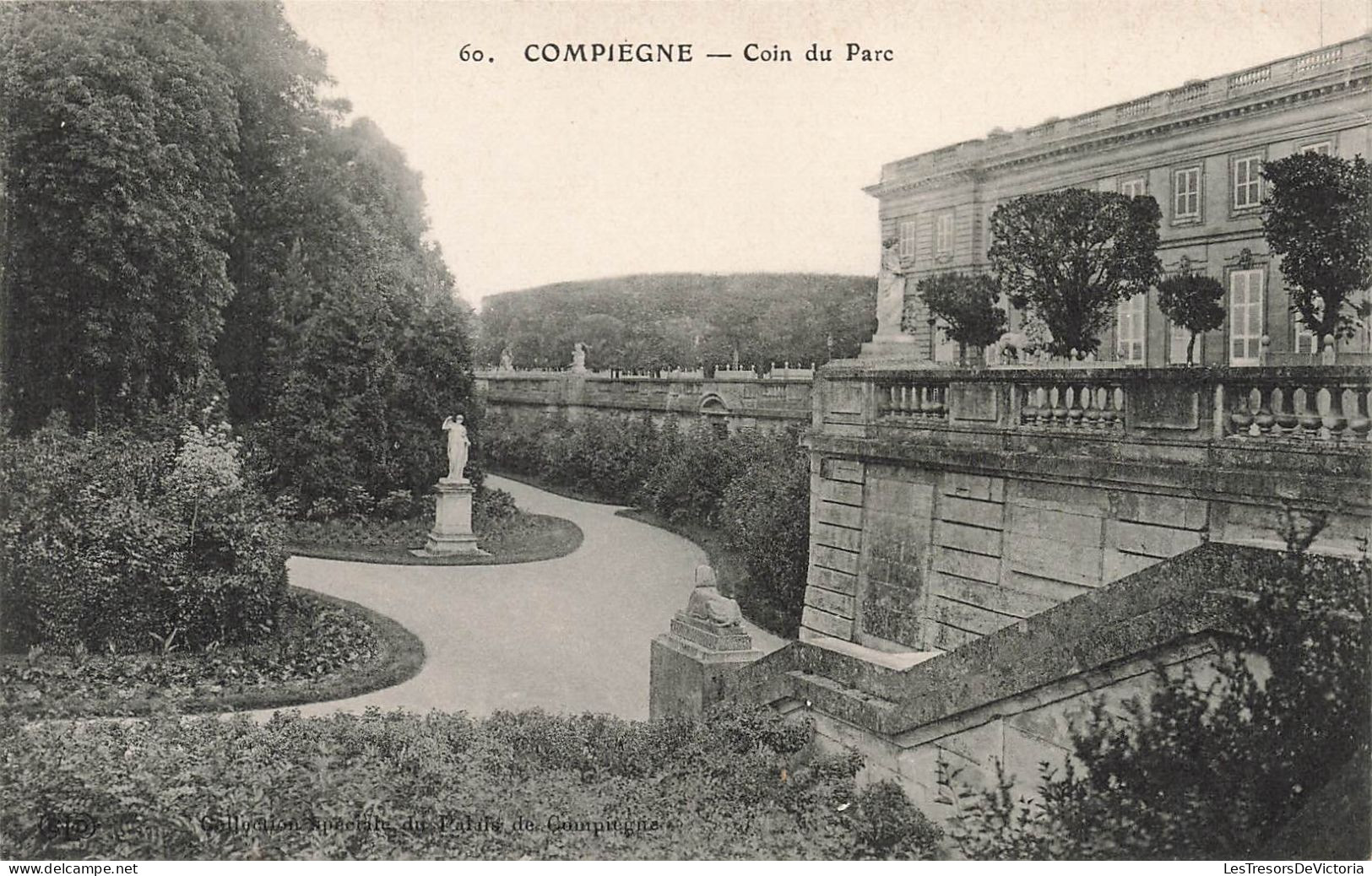 FRANCE - Compiègne - Vue Sur Le Coin Du Parc - Vue Générale Sur Le Parc - Carte Postale Ancienne - Compiegne