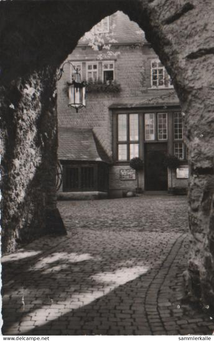 6641 - Siegen - Oberes Schloss, Innenhof - 1957 - Siegen