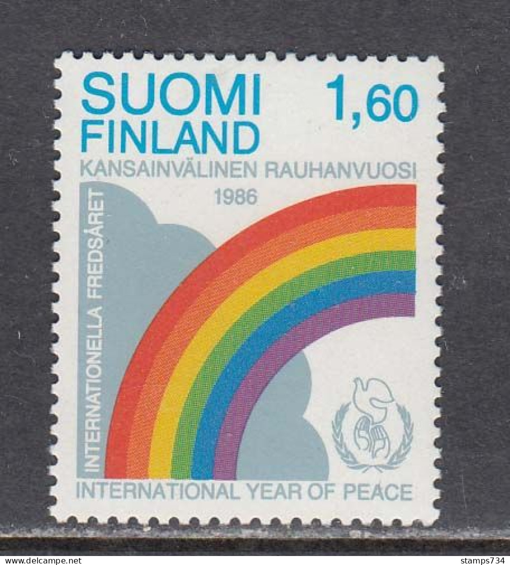 Finland 1986 - International Year Of Peace, Mi-Nr. 1004, MNH** - Unused Stamps
