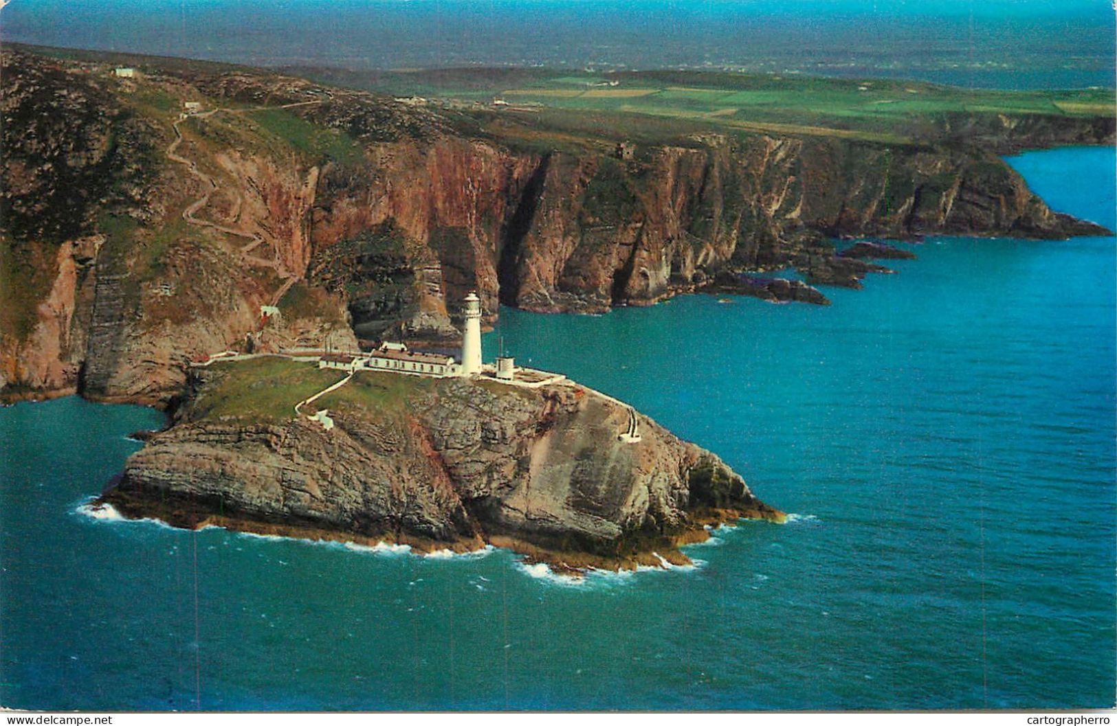 Sailing & Navigation Themed Postcard Anglesey Lighthouses South Stack - Lighthouses