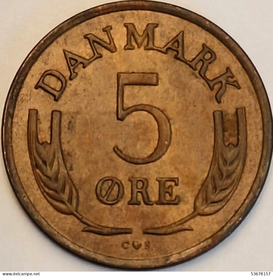 Denmark - 5 Ore 1967, KM# 848.1 (#3722) - Denmark