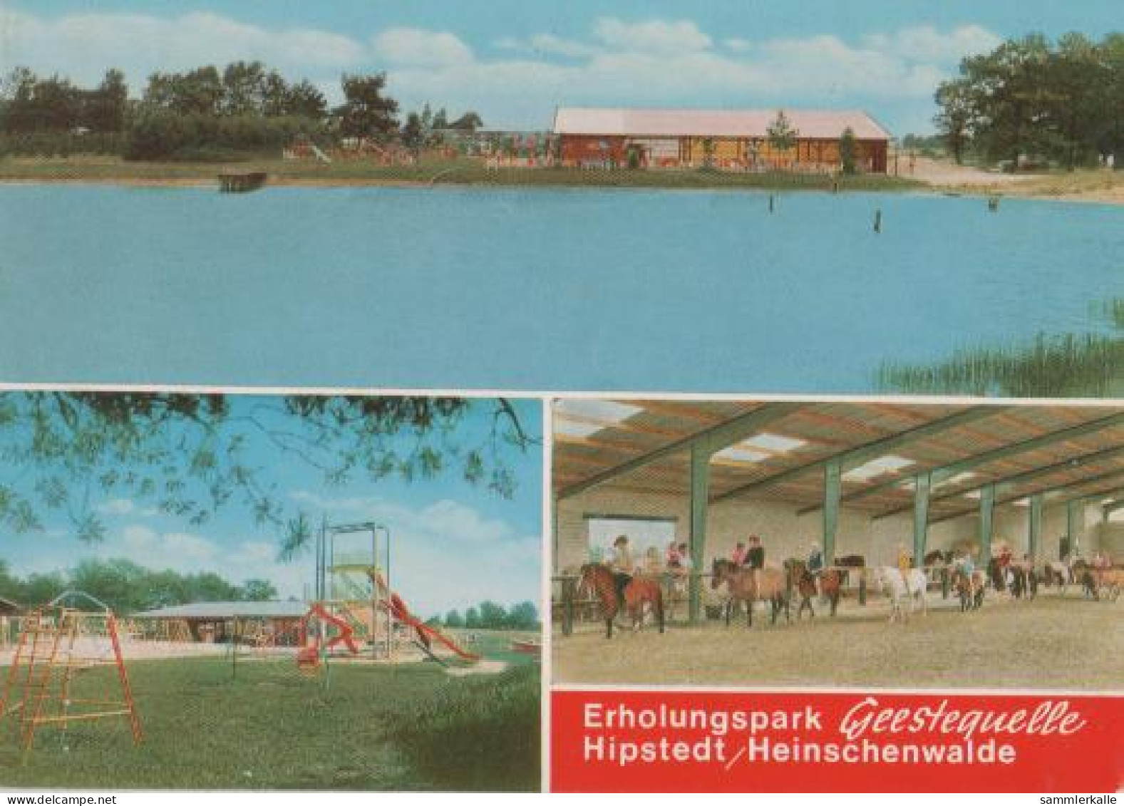 15809 - Hipstedt - Rückseitig Bedruckte Werbekarte - Ca. 1975 - Rotenburg (Wümme)