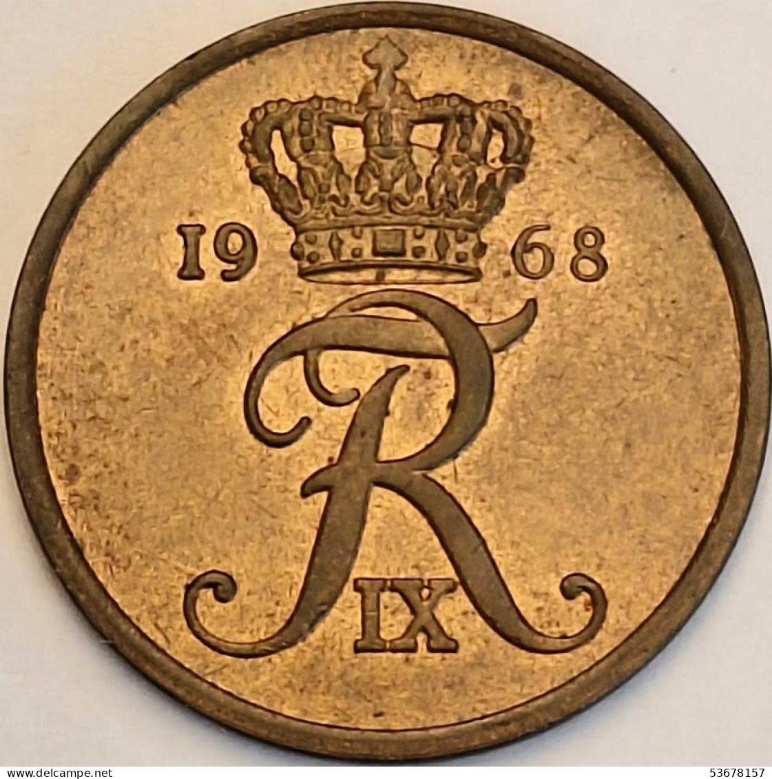 Denmark - 5 Ore 1968, KM# 848.1 (#3723) - Danemark