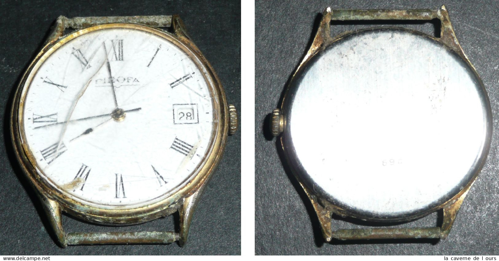 Rare Ancienne Montre Mécanique PIROFA - Horloge: Antiek