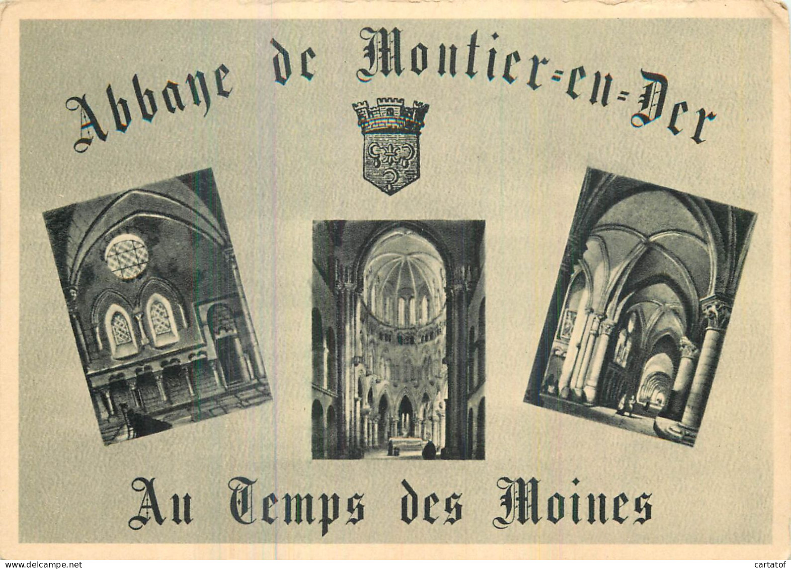 Abbaye De MONTIER EN DER .  Au Temps Des Moines - Montier-en-Der