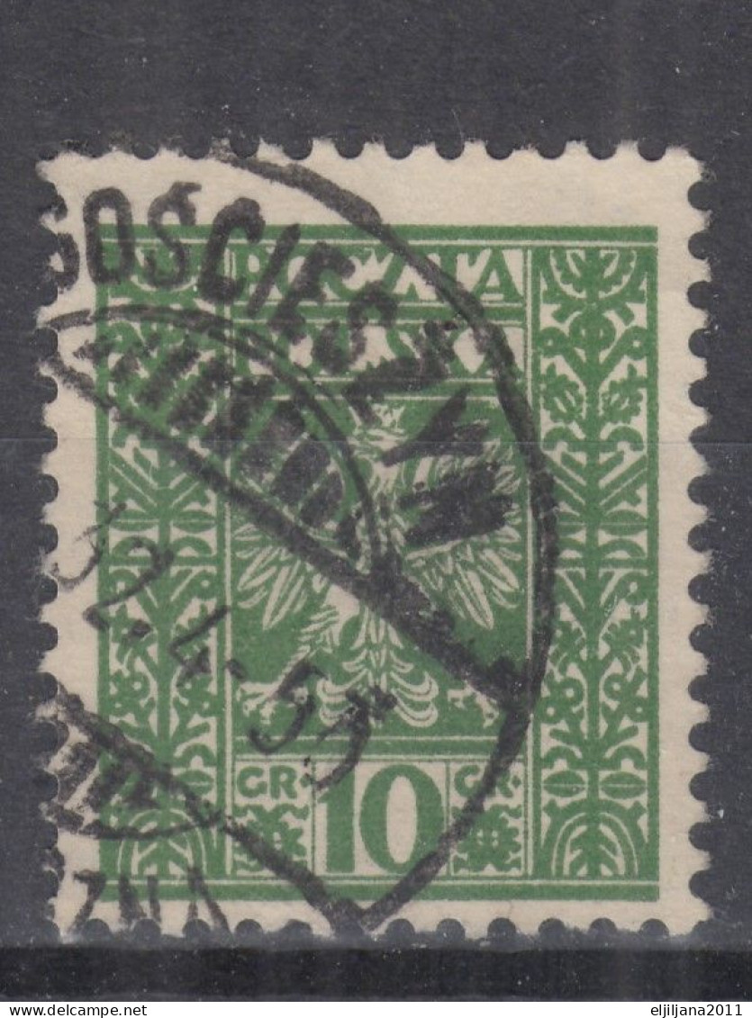 ⁕ Poland 1928 ⁕ Coat Of Arms - Eagle 5 & 10 Gr. Mi.261,262 ⁕ 38v Used / Shades - See Scan ( 1v MNH ) - Gebraucht