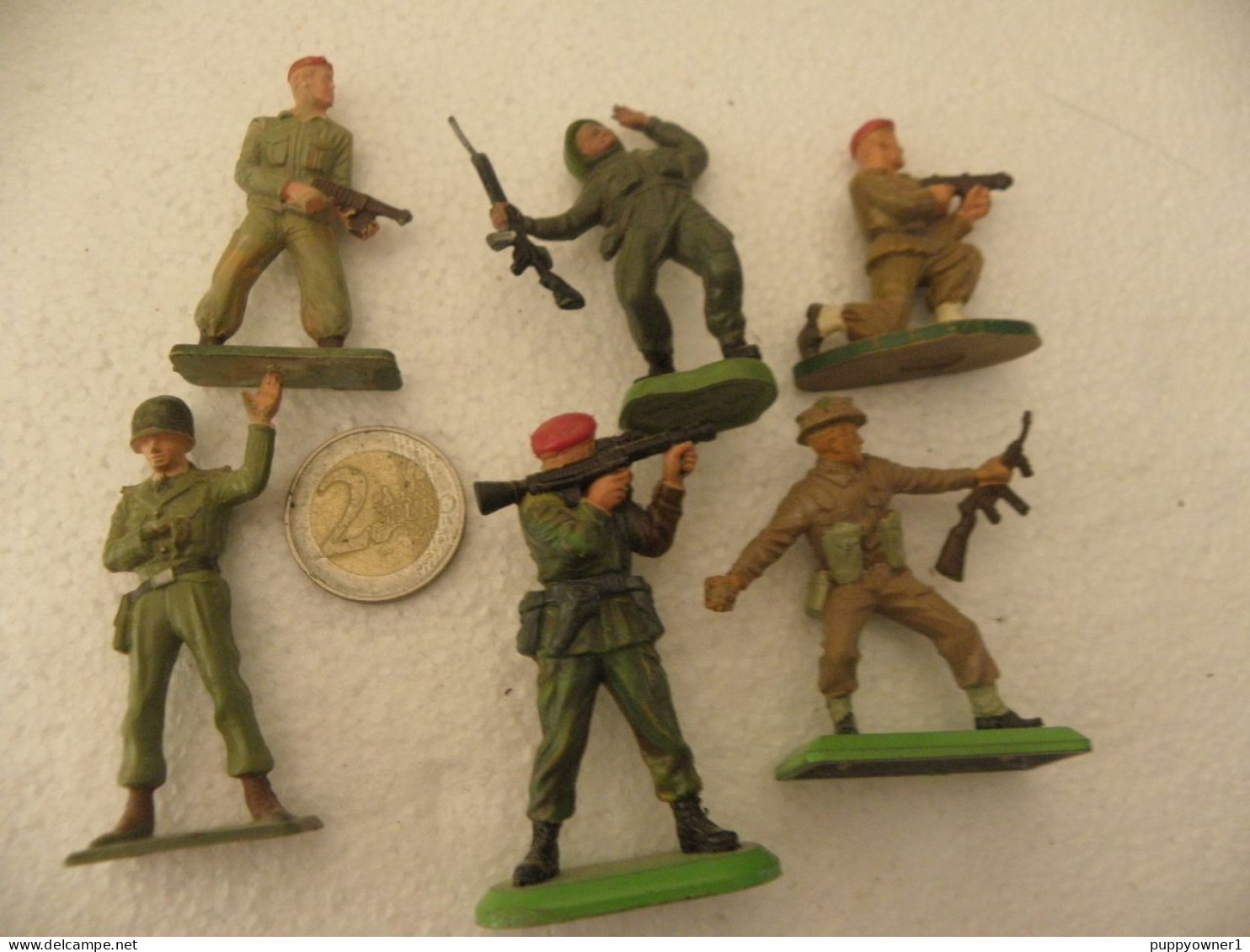 6 Soldat Starlux & Britains - Starlux