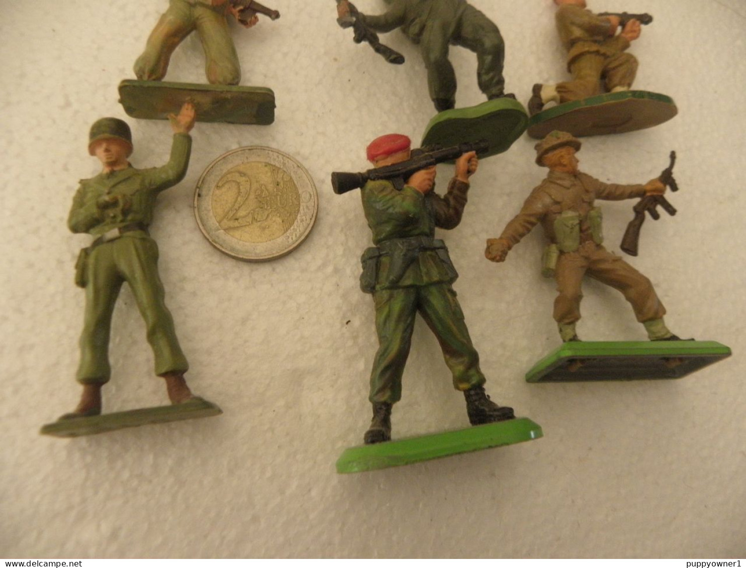 6 Soldat Starlux & Britains - Starlux