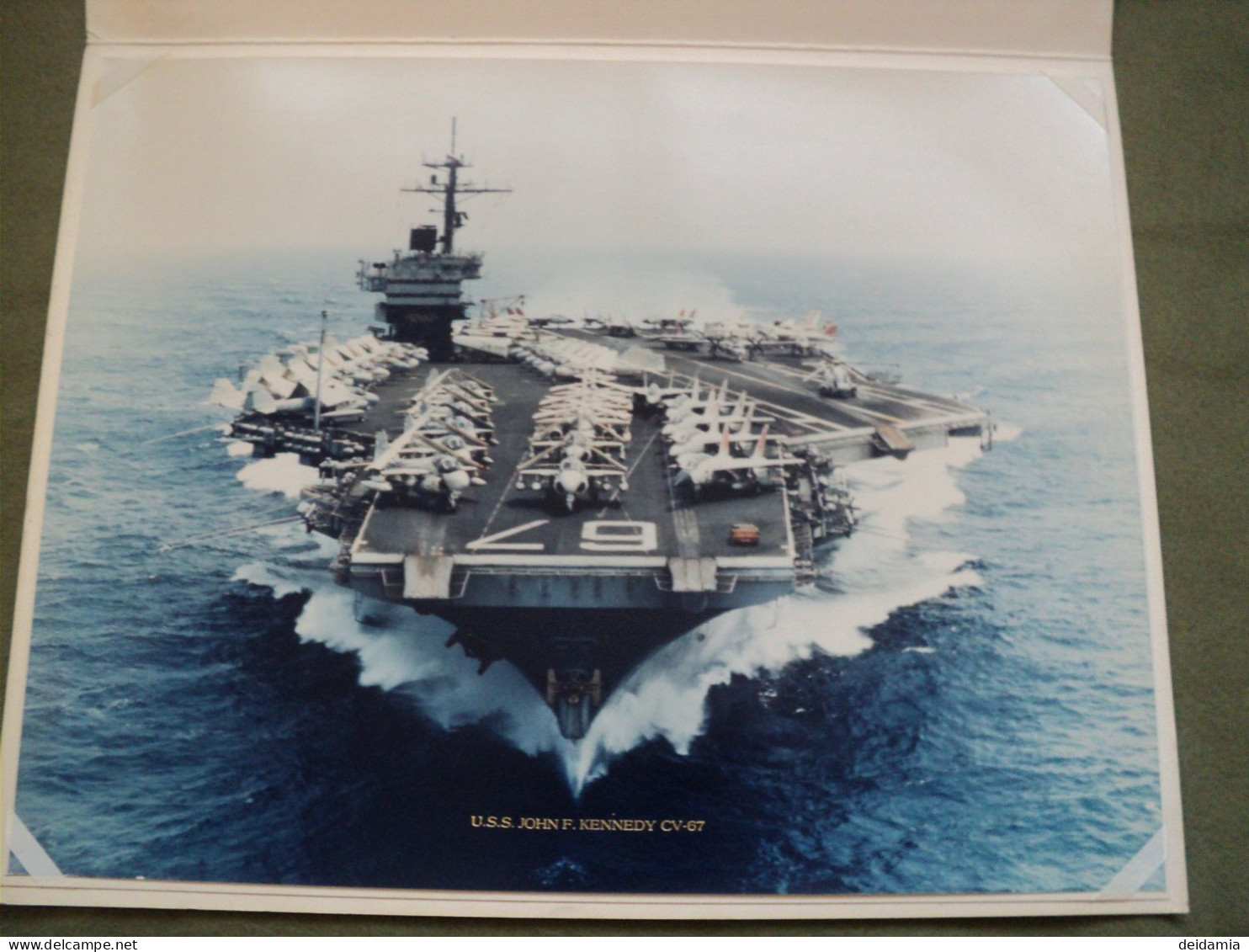 MARINE. US NAVY. PHOTO DE L USS JOHN F KENNEDY CV 67 - Boats