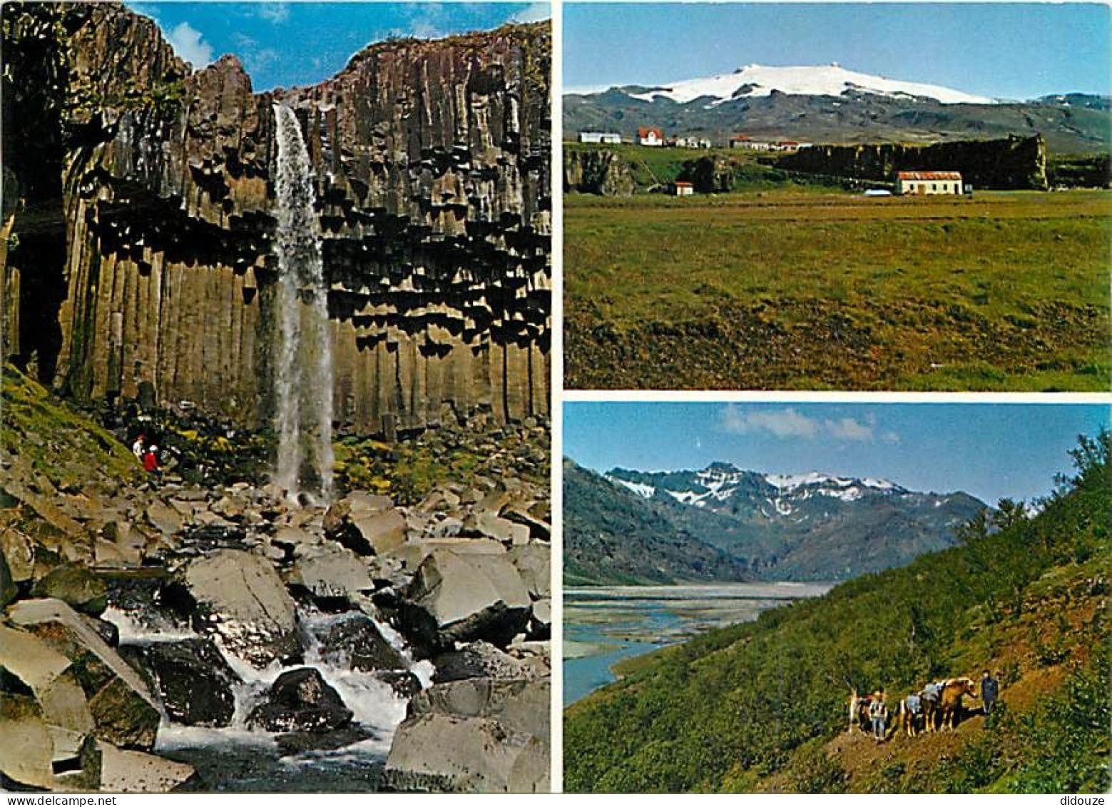 Islande - Oraefasveit : Svartifoss, Fagurhôlsmyri Og Morsârdalur - Views Of The Oraefi District Of Southeast Iceland, In - Islanda