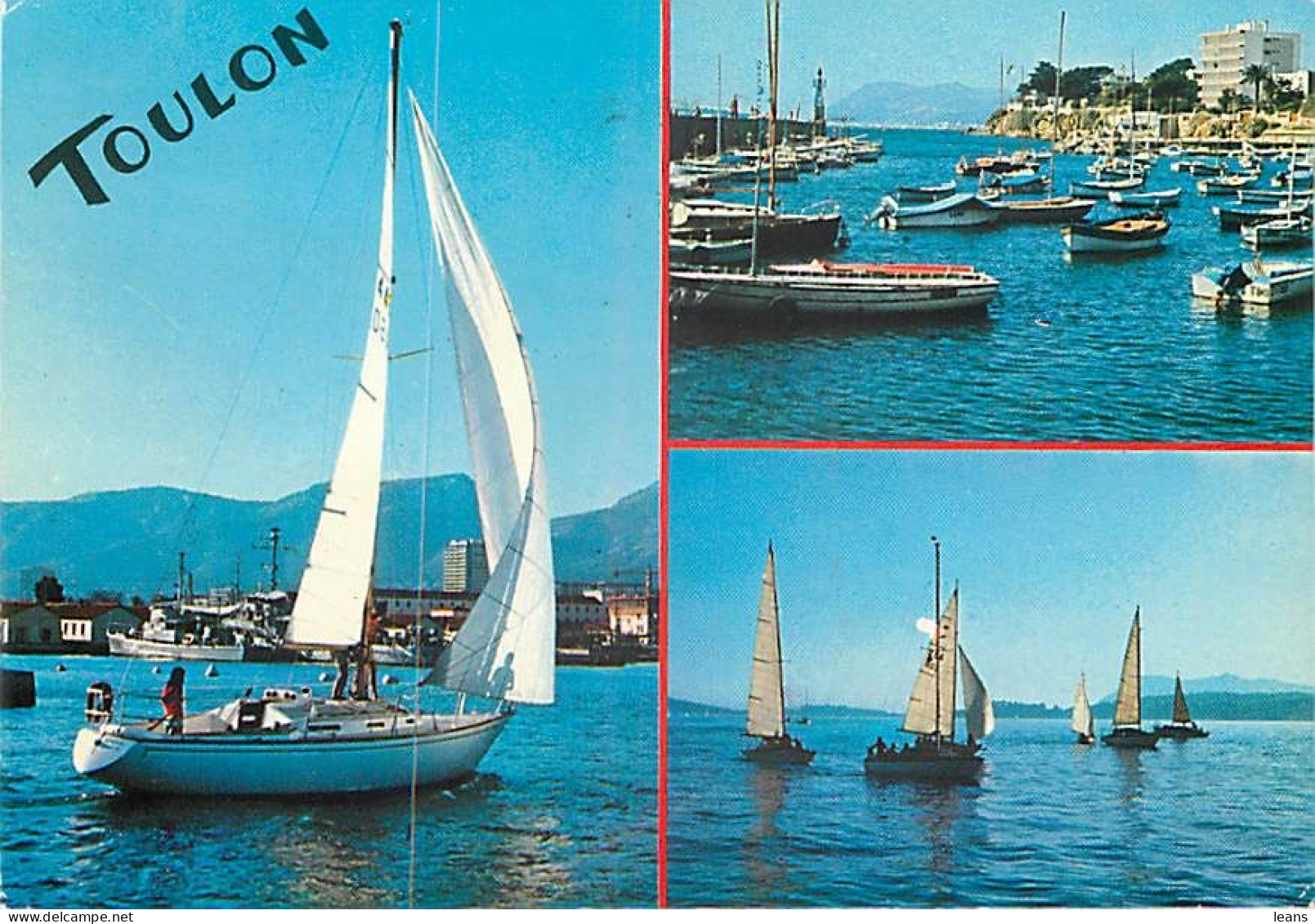 TOULON - LOT DE 146 CARTES POSTALES SEMI-MODERNES