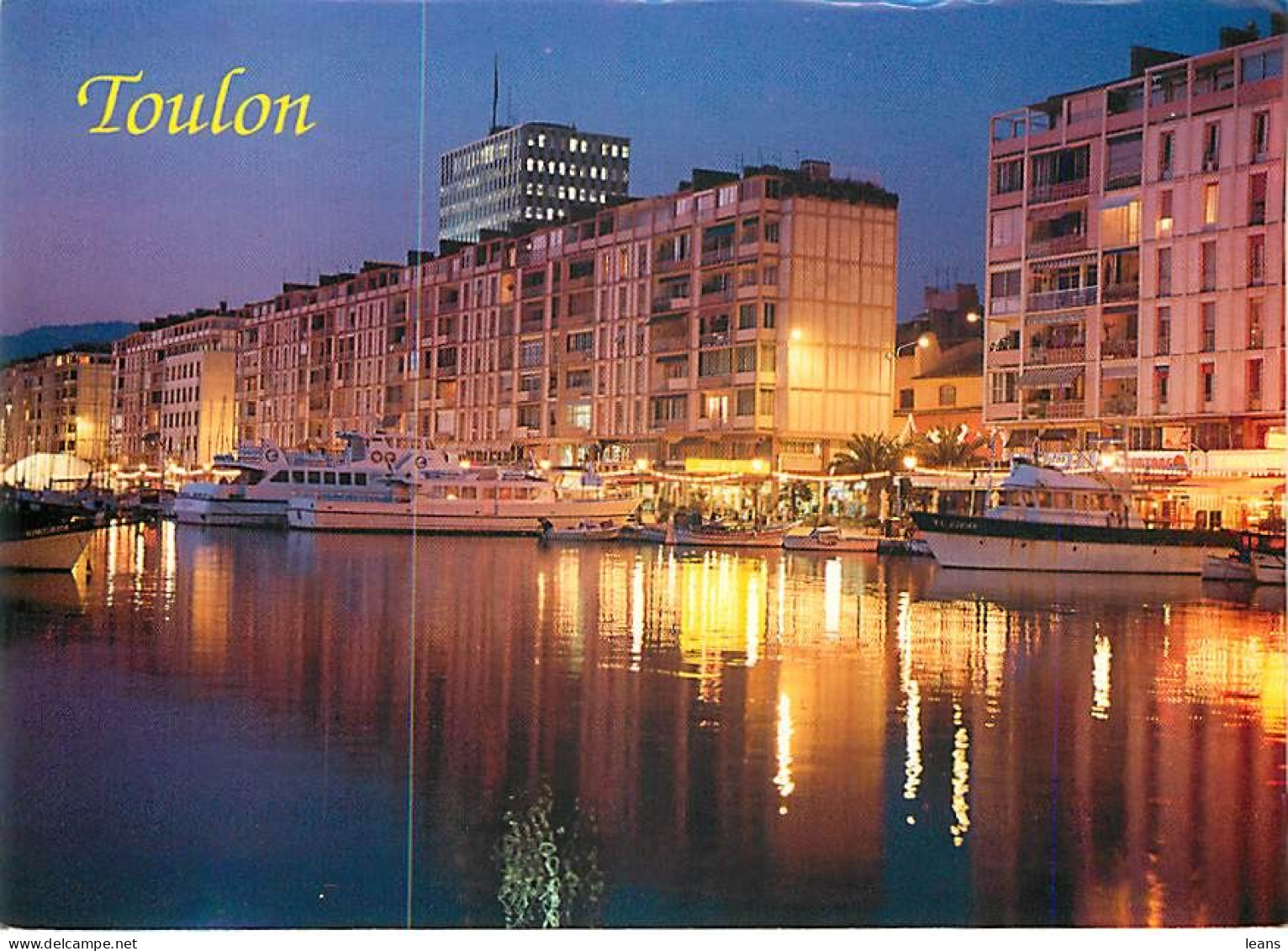 TOULON - LOT DE 146 CARTES POSTALES SEMI-MODERNES