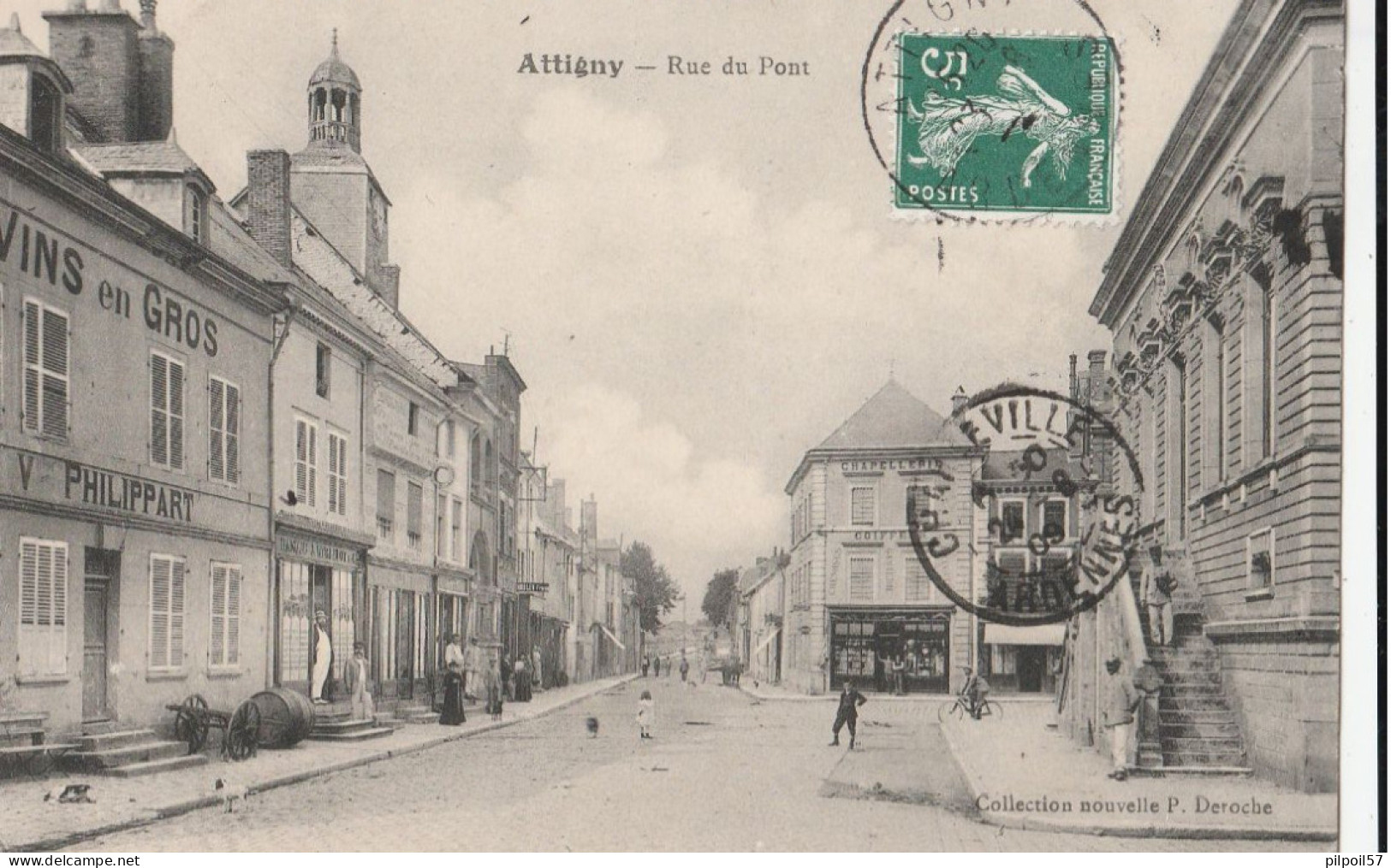 08 - ATTIGNY - Rue Du Pont - Attigny