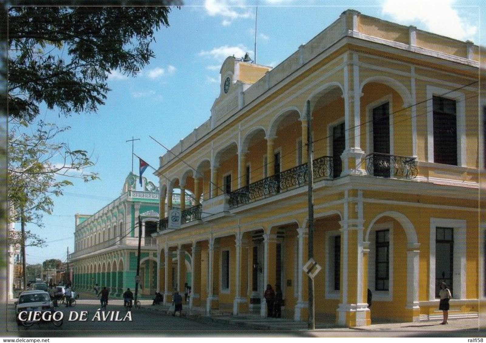 1 AK Kuba * Das Rathaus In Der Stadt Ciego De Ávila * - Cuba