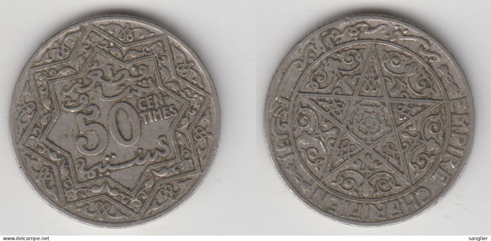 MAROC -  50 CENTIMES (1921) - Marokko