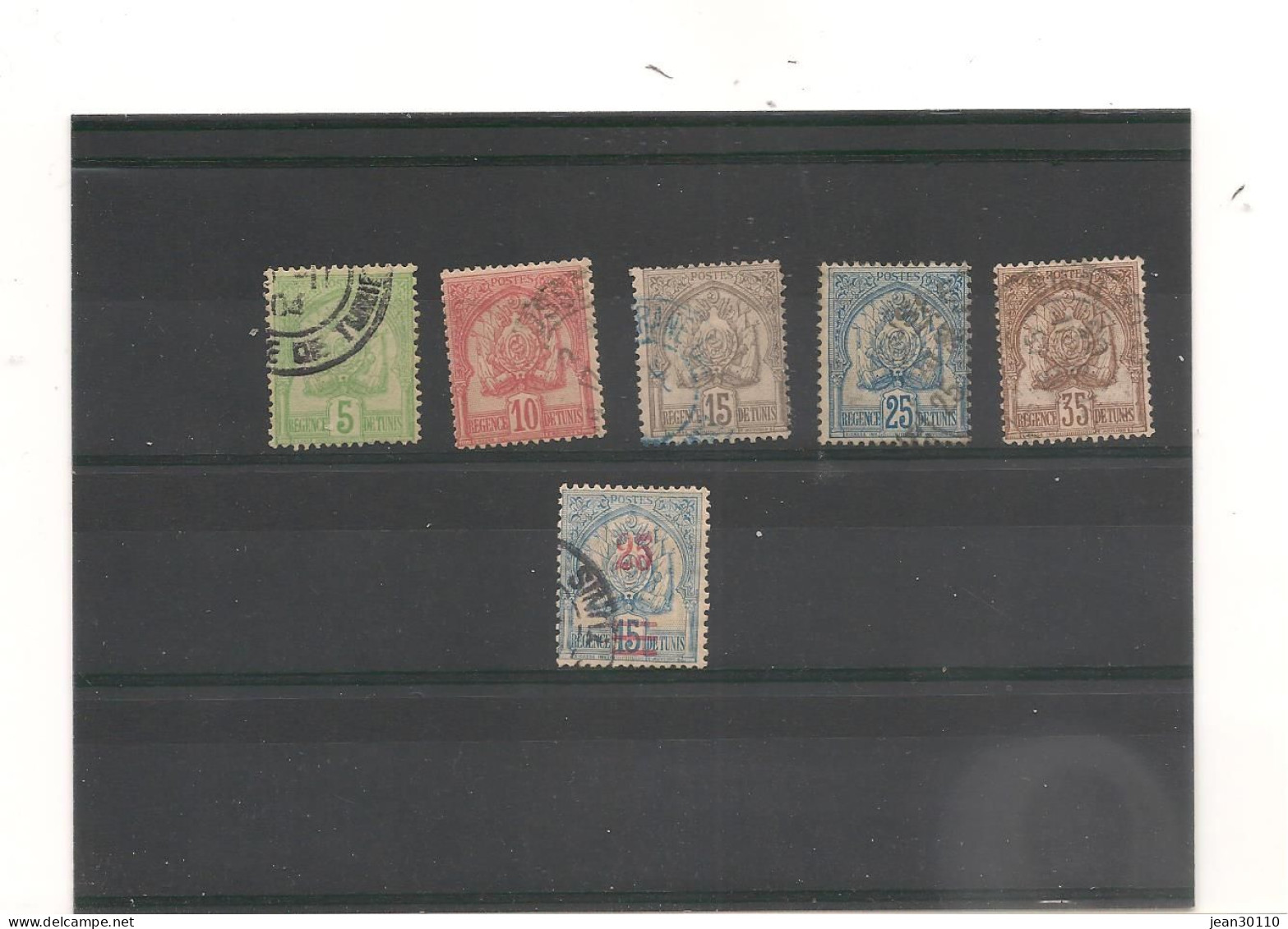 TUNISIE ANNÉE 1899/1902  N° 22/26-28 Oblitérés - Unused Stamps