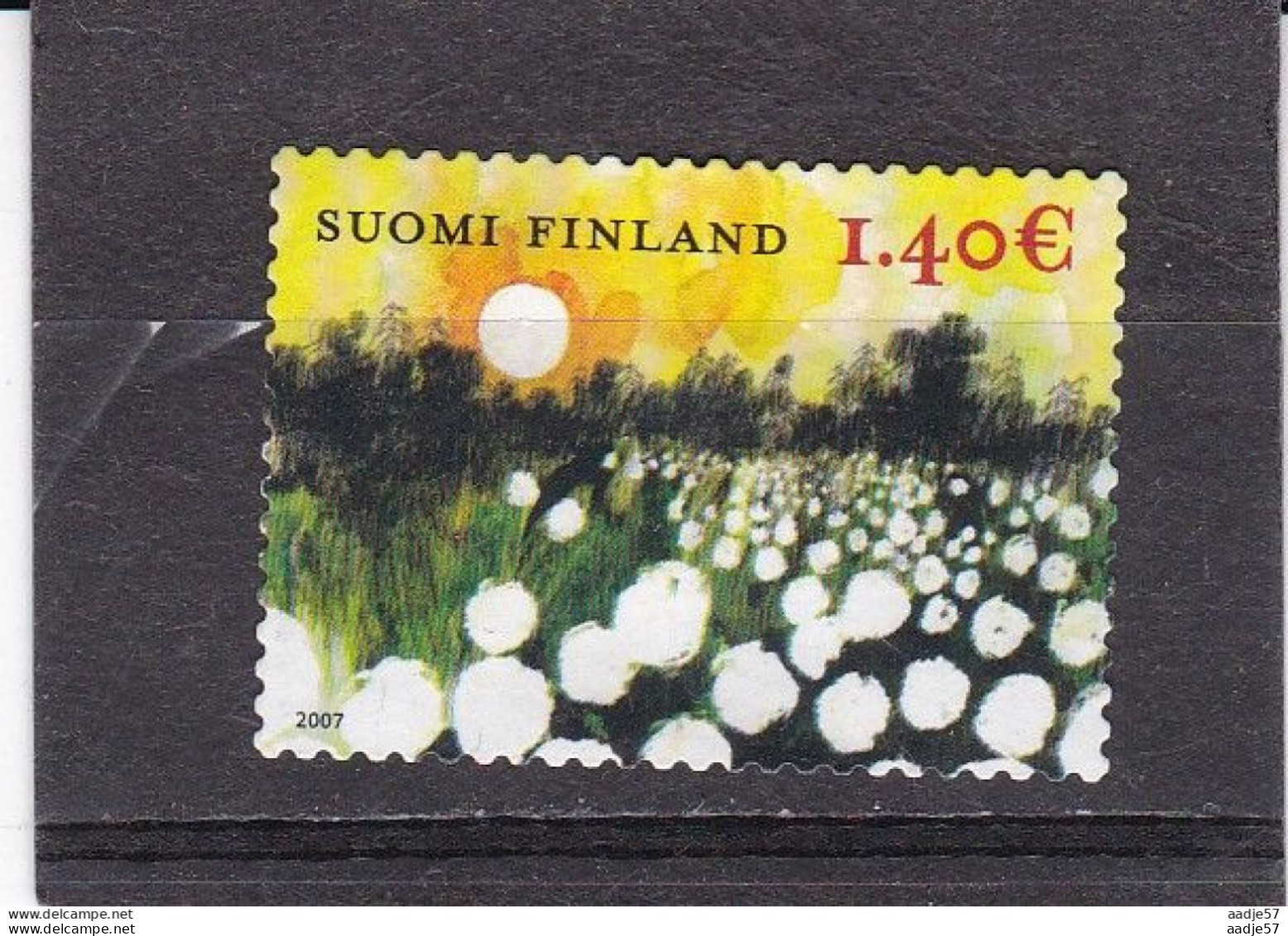 Finland 2007 Sunset Landscape Y.T. 1801 Used - Used Stamps