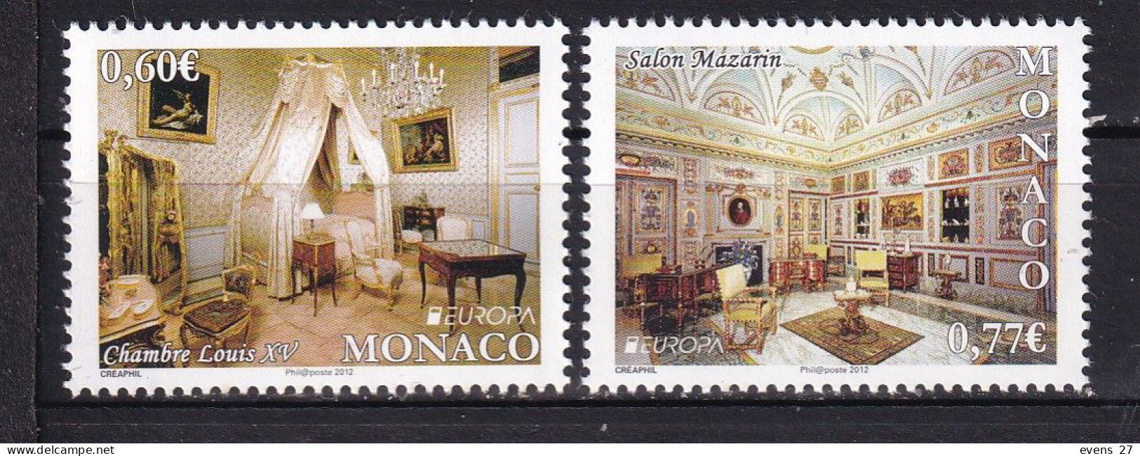 MONACO-2012-EUROPA CEPT--MNH. - 2012