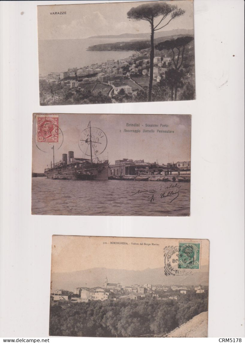 CPA-ITALIE-LOT 11 CPA-diverses Villes- - Collezioni E Lotti