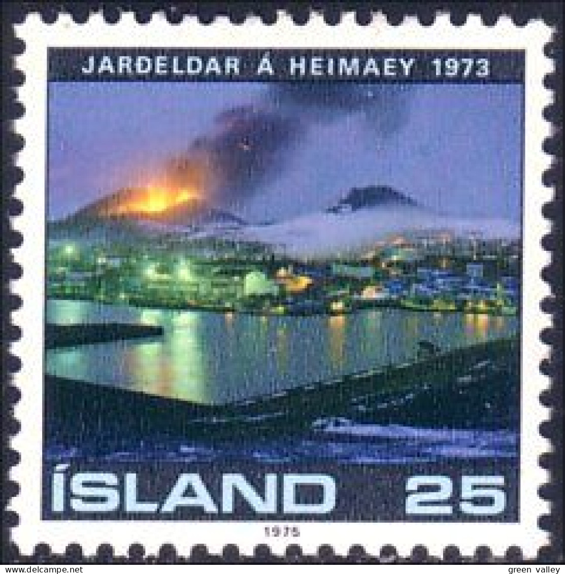 496 Iceland Volcan Volcano MH * Neuf CH (ISL-266) - Volcanos
