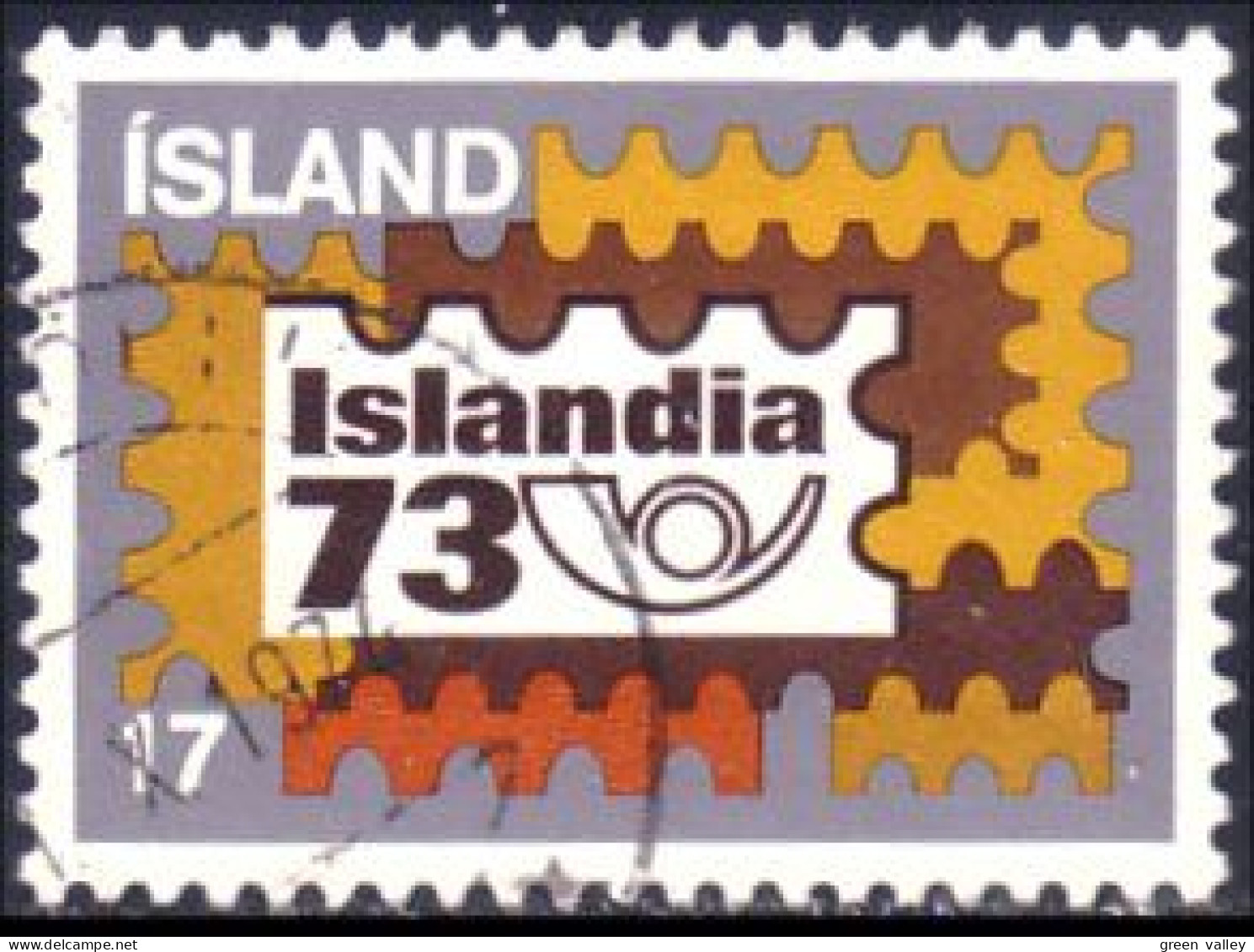 496 Iceland Islandia 73 (ISL-279) - Nuevos