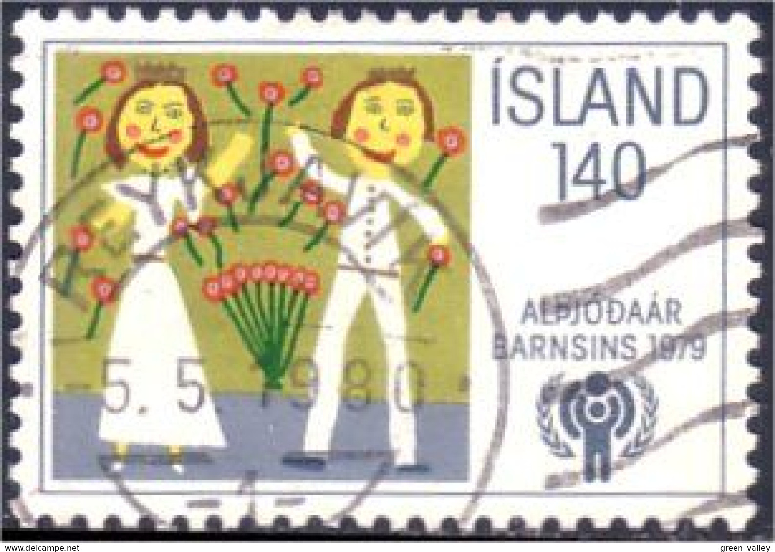 496 Iceland Enfants AIJ ICY Children (ISL-287) - Other & Unclassified