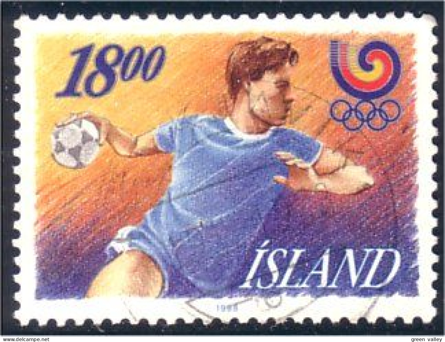 496 Iceland Handball Hand Ball (ISL-246) - Pallamano