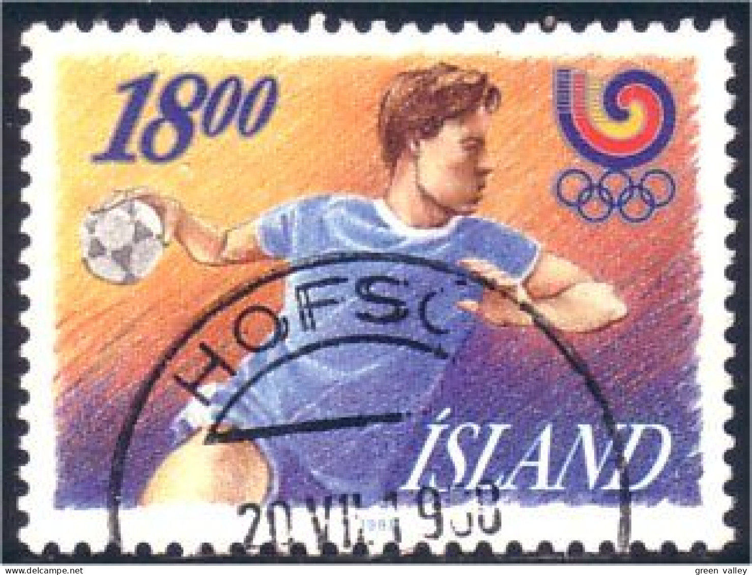 496 Iceland Handball Hand Ball (ISL-244) - Handbal