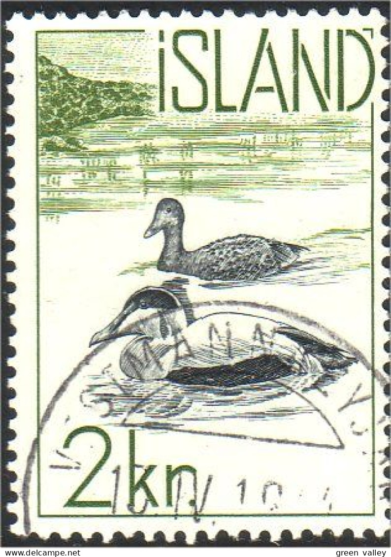 496 Iceland 2kr Canards Ducks Ente Pato (ISL-157) - Canards