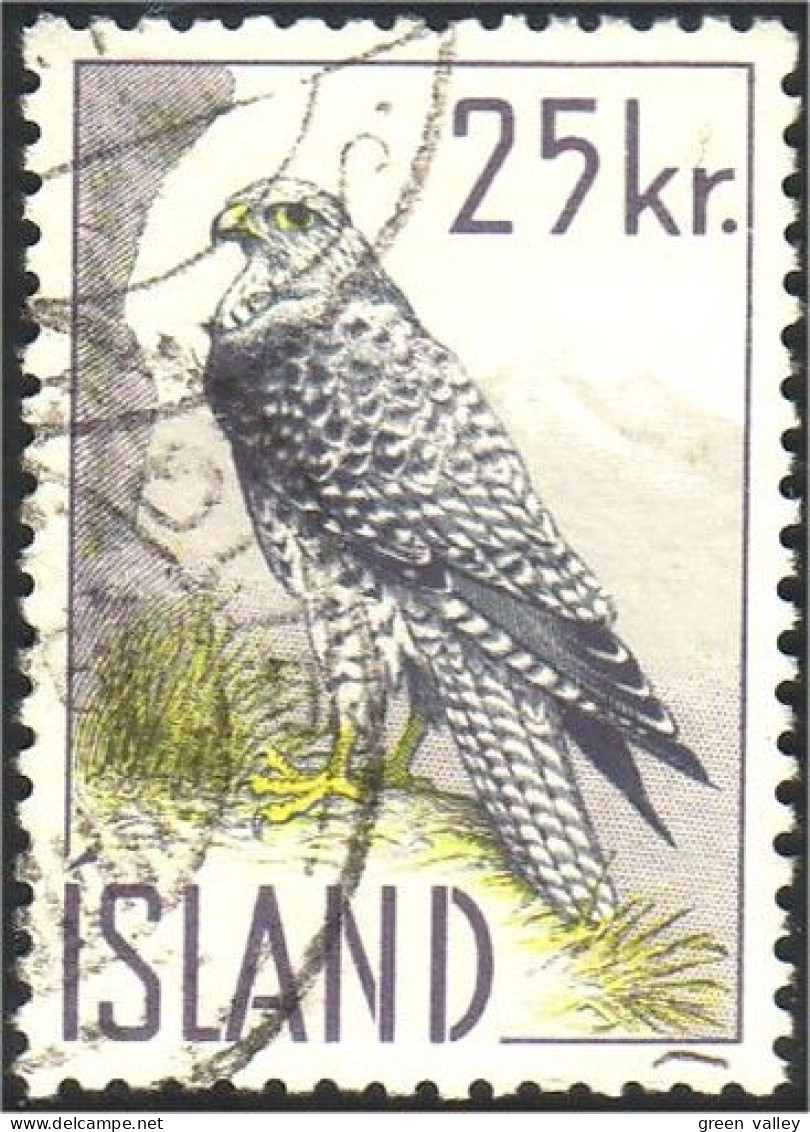 496 Iceland Falcon Peregrine (ISL-163) - Águilas & Aves De Presa