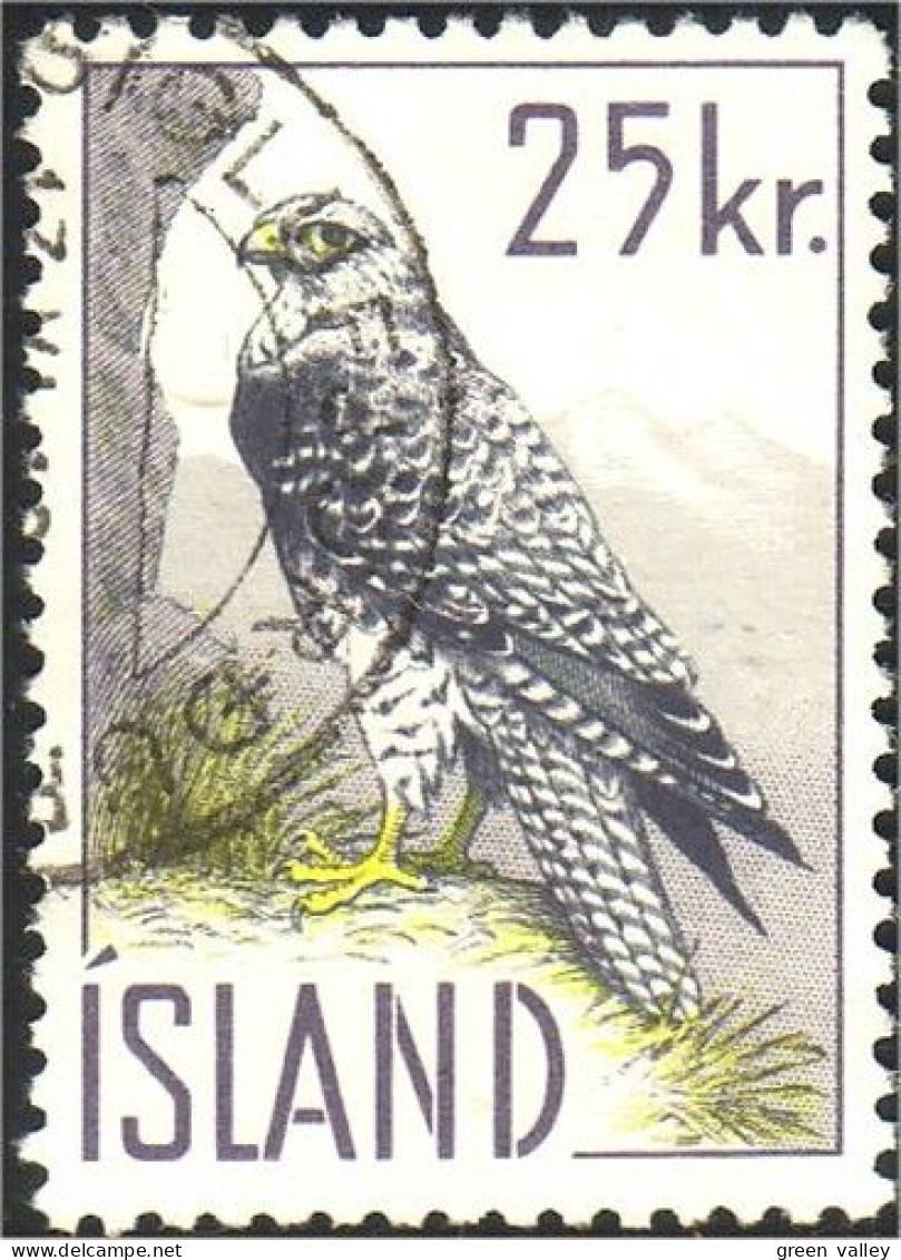 496 Iceland Falcon Peregrine (ISL-162) - Águilas & Aves De Presa