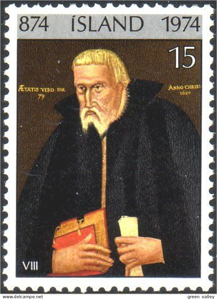 496 Iceland Thorlaksson MNH ** Neuf SC (ISL-114) - Neufs