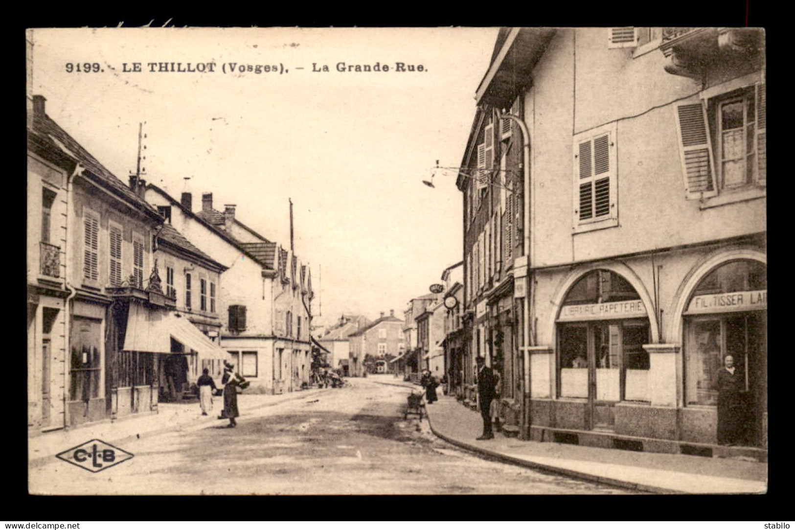 88 - LE THILLOT - GRANDE RUE - LIBRAIRIE-PAPETERIE - Le Thillot