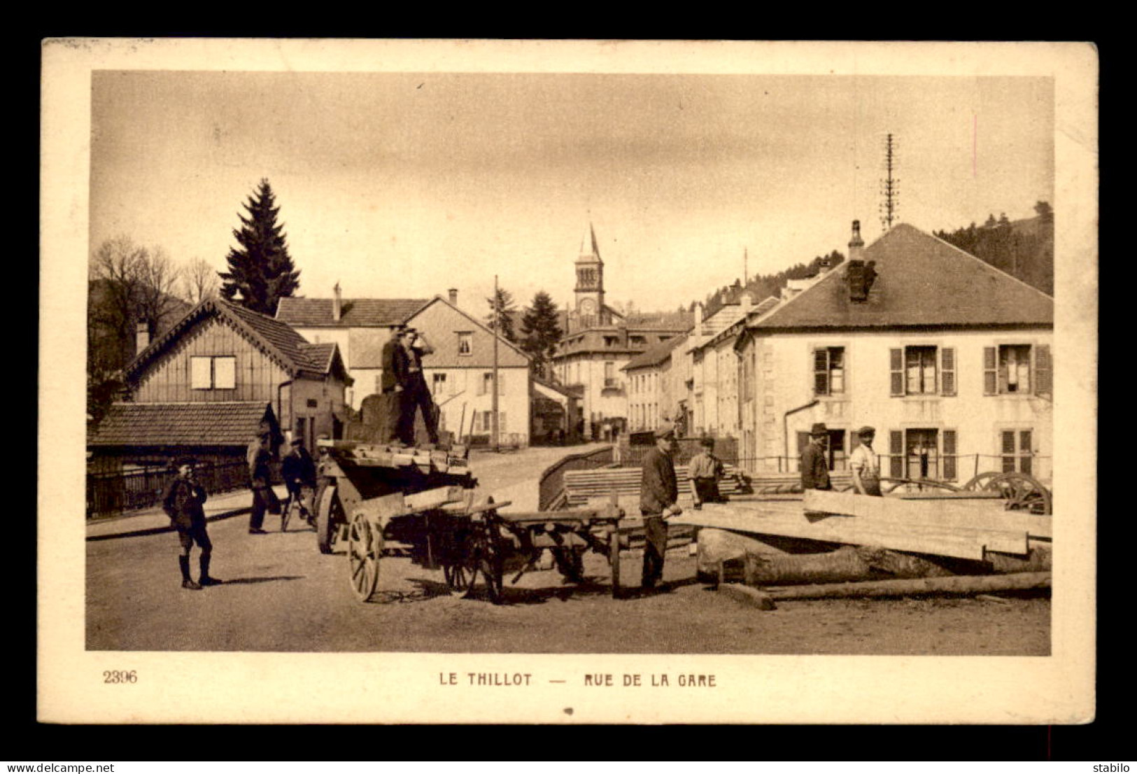 88 - LE THILLOT - RUE DE LA GARE - Le Thillot