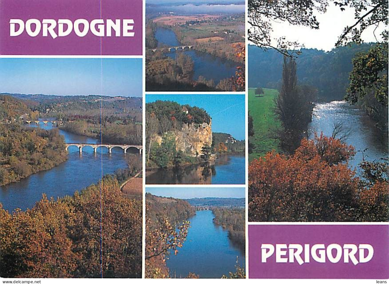 DEPARTEMENT DE LA DORDOGNE  (24) - LOT DE 150 CARTES POSTALES SEMI-MODERNES