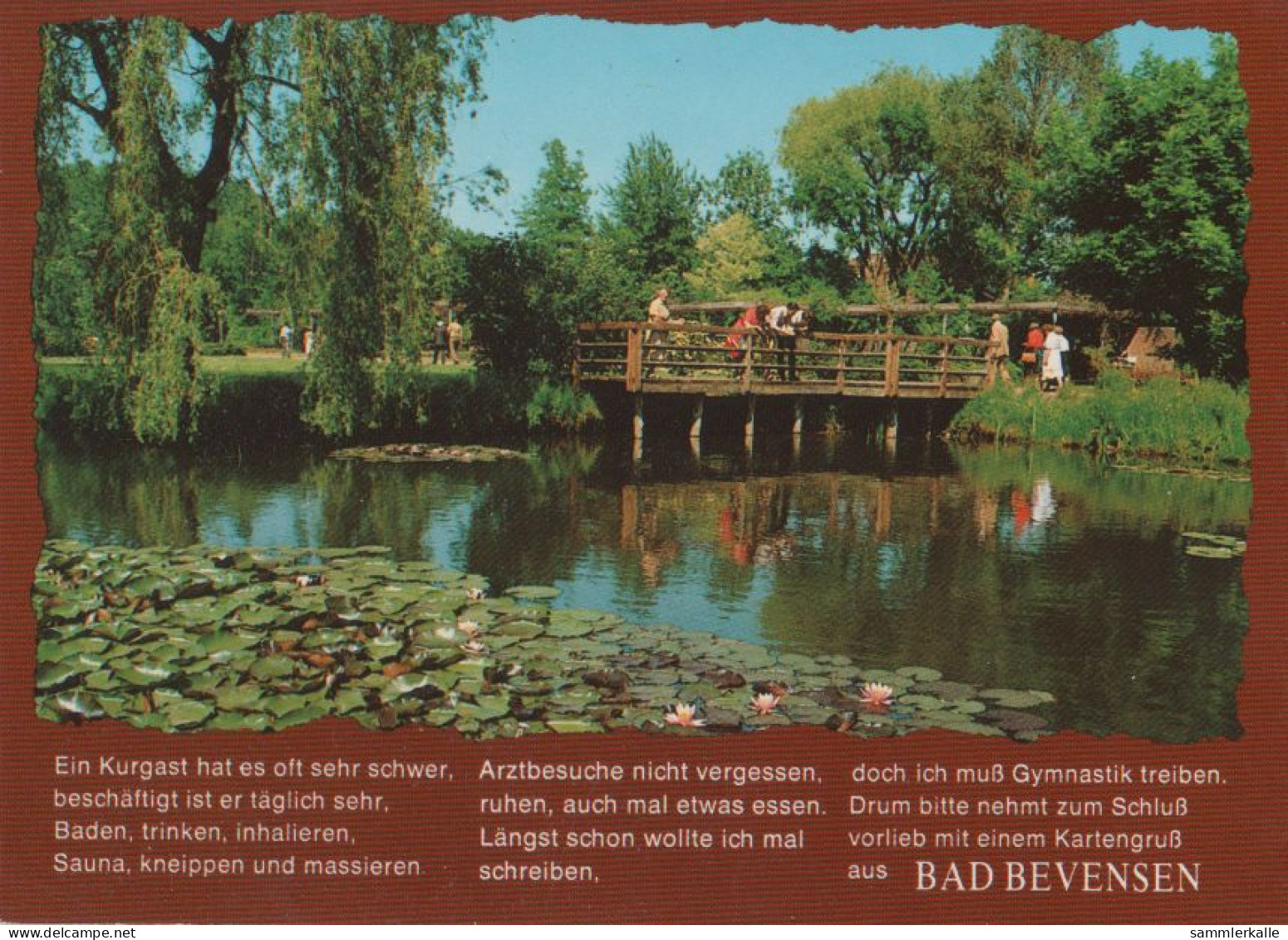 28135 - Bad Bevensen - Mit Gedicht - Ca. 1985 - Bad Bevensen