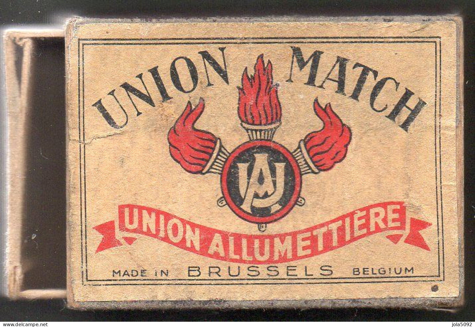 Boîte D'Allumettes - BELGIQUE - UNION MATCH - Boites D'allumettes