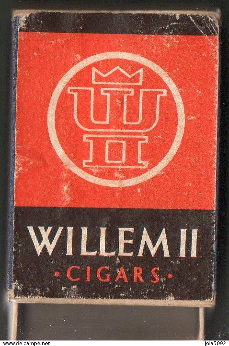 Boîte D'Allumettes - CIGARES WILLEM II - Boites D'allumettes