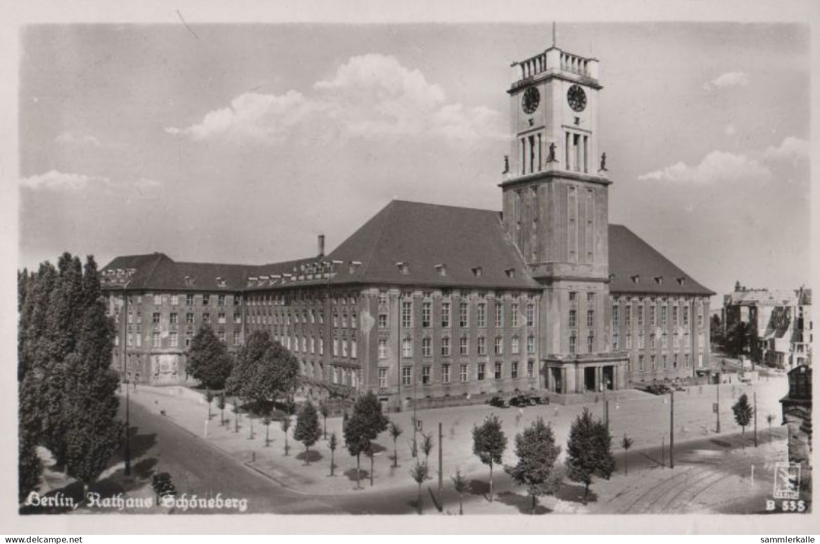 62653 - Berlin-Schöneberg - Rathaus - Ca. 1955 - Schöneberg